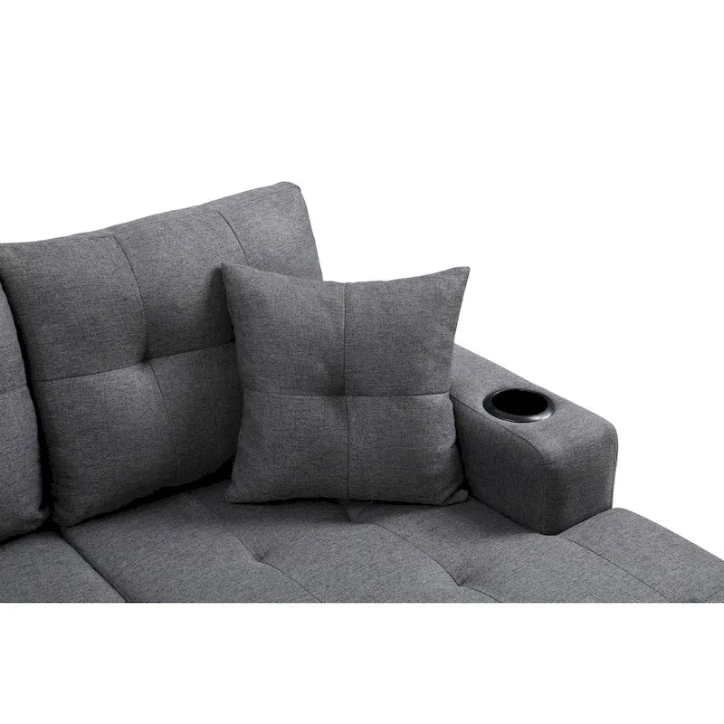 Canapé confortable et relaxant, gauche et droite interchangeables