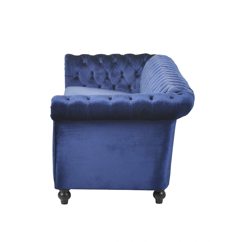 Canapé Chesterfield en Velours capitonné Parksley par Christopher Knight Home