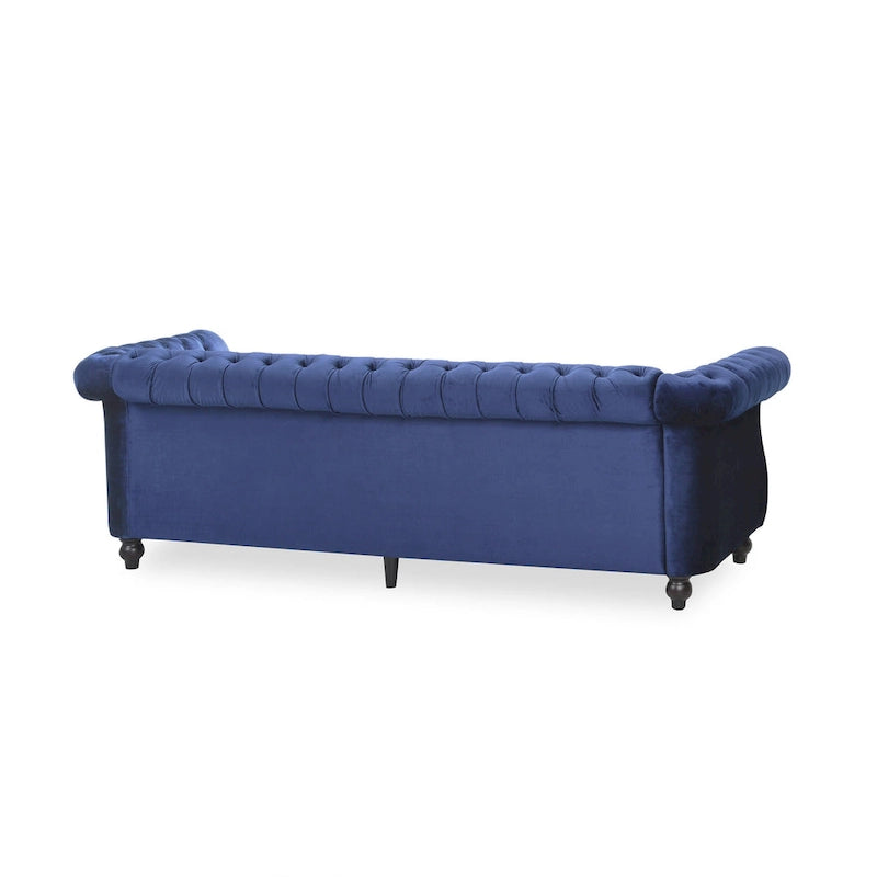 Canapé Chesterfield en Velours capitonné Parksley par Christopher Knight Home