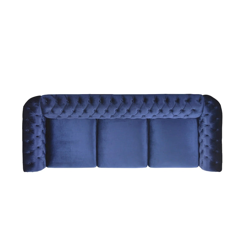 Canapé Chesterfield en Velours capitonné Parksley par Christopher Knight Home