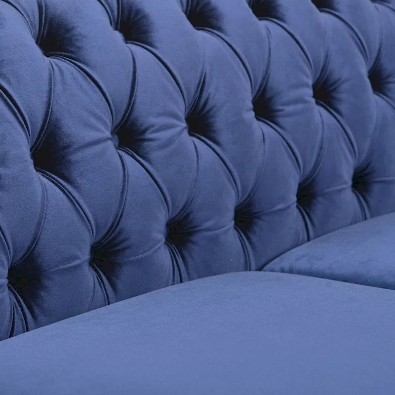 Canapé Chesterfield en Velours capitonné Parksley par Christopher Knight Home