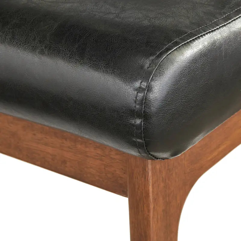 Canapé en bois massif style Mid-Century Simple Living Bianca