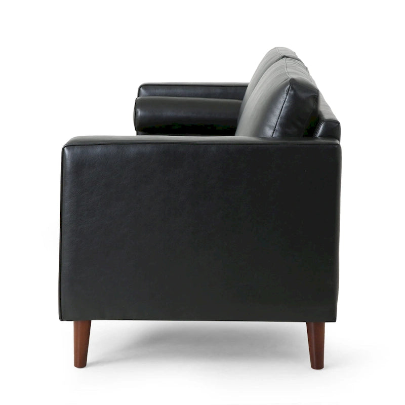 Canapé 3 places capitonné contemporain Malinta de Christopher Knight Home - 82,25 L x 33,00 l x 33,00 H