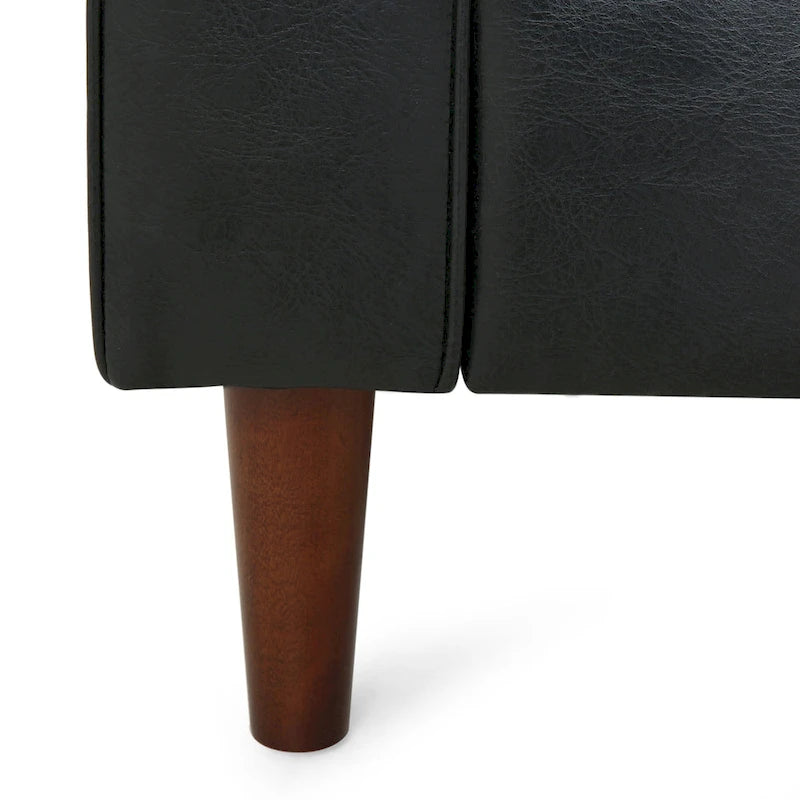 Canapé 3 places capitonné contemporain Malinta de Christopher Knight Home - 82,25 L x 33,00 l x 33,00 H