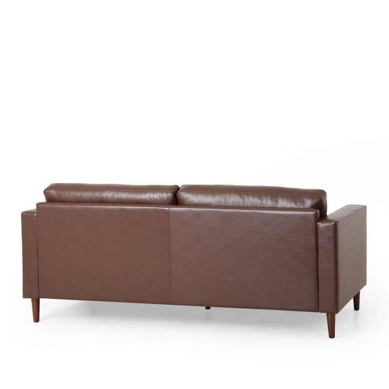 Canapé 3 places capitonné contemporain Malinta de Christopher Knight Home - 82,25 L x 33,00 l x 33,00 H