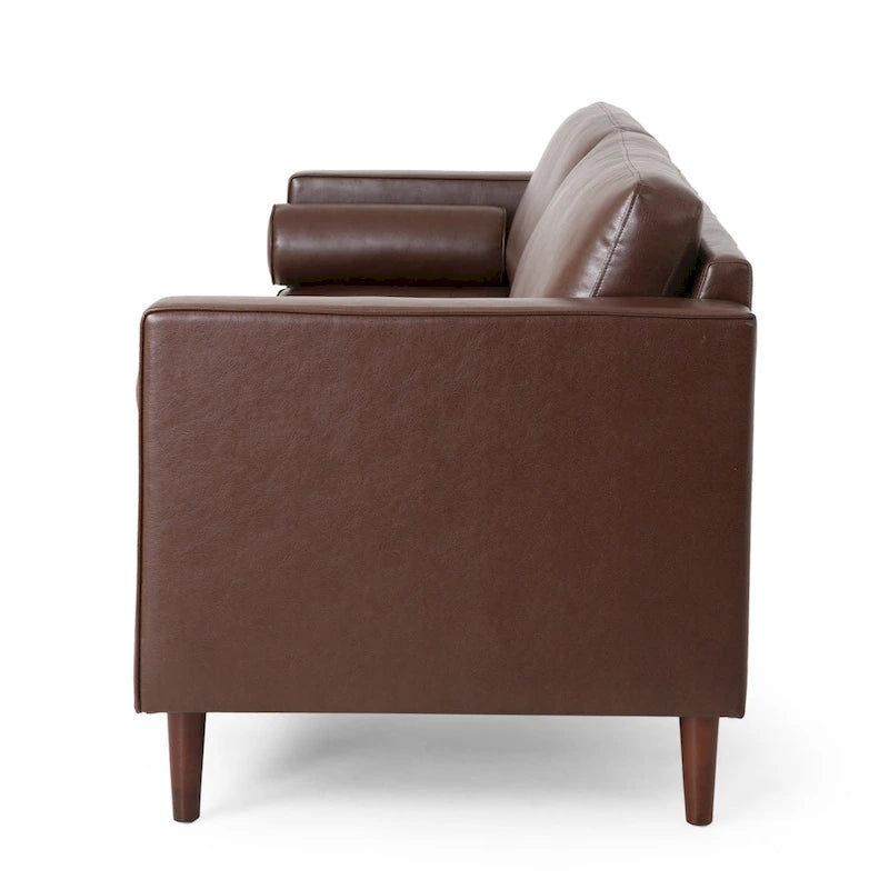 Canapé 3 places capitonné contemporain Malinta de Christopher Knight Home - 82,25 L x 33,00 l x 33,00 H