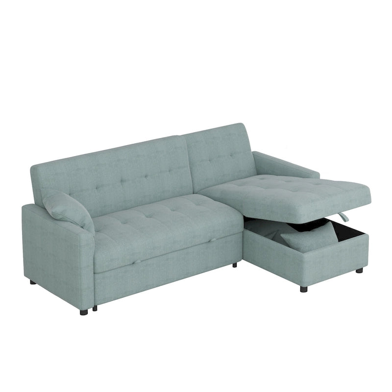 Canapé-lit réversible de 82 po et méridienne
