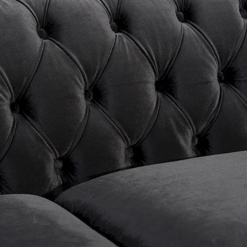 Canapé en velours capitonné Parkhurst de Christopher Knight Home