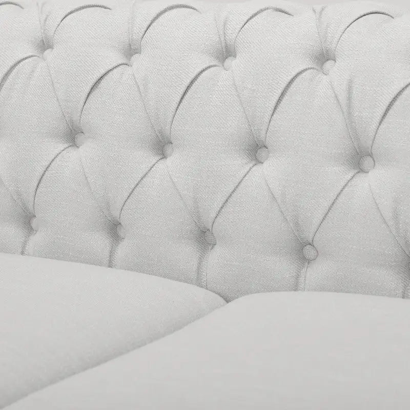 Canapé Chesterfield capitonné gris Parkhurst de Christopher Knight Home