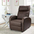 Fauteuil inclinable Homall en cuir PU, inclinable individuel pour salon