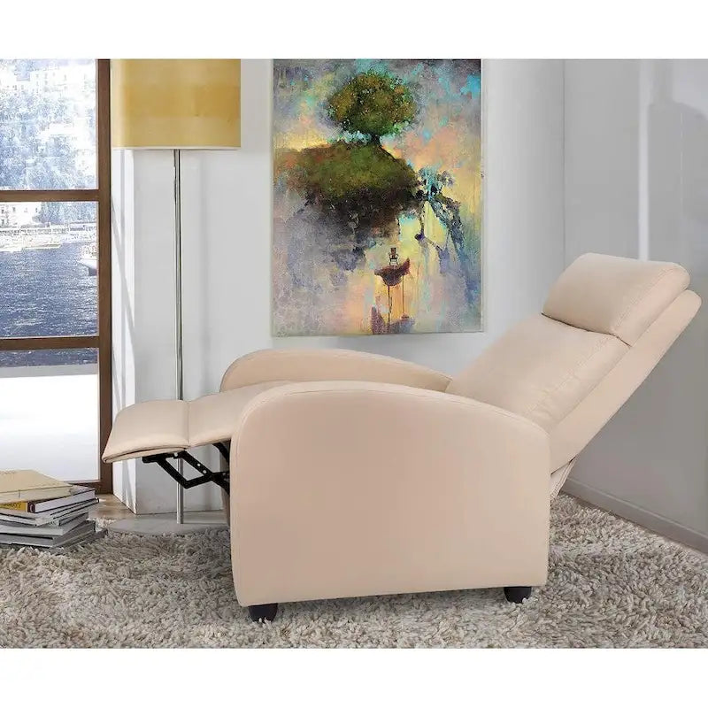 Fauteuil inclinable Homall en cuir PU, inclinable individuel pour salon