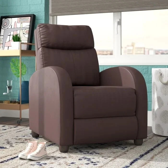 Fauteuil inclinable Homall en cuir PU, inclinable individuel pour salon