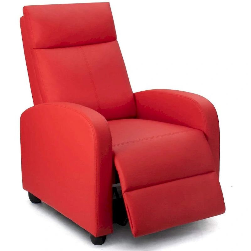Fauteuil inclinable Homall en cuir PU, inclinable individuel pour salon