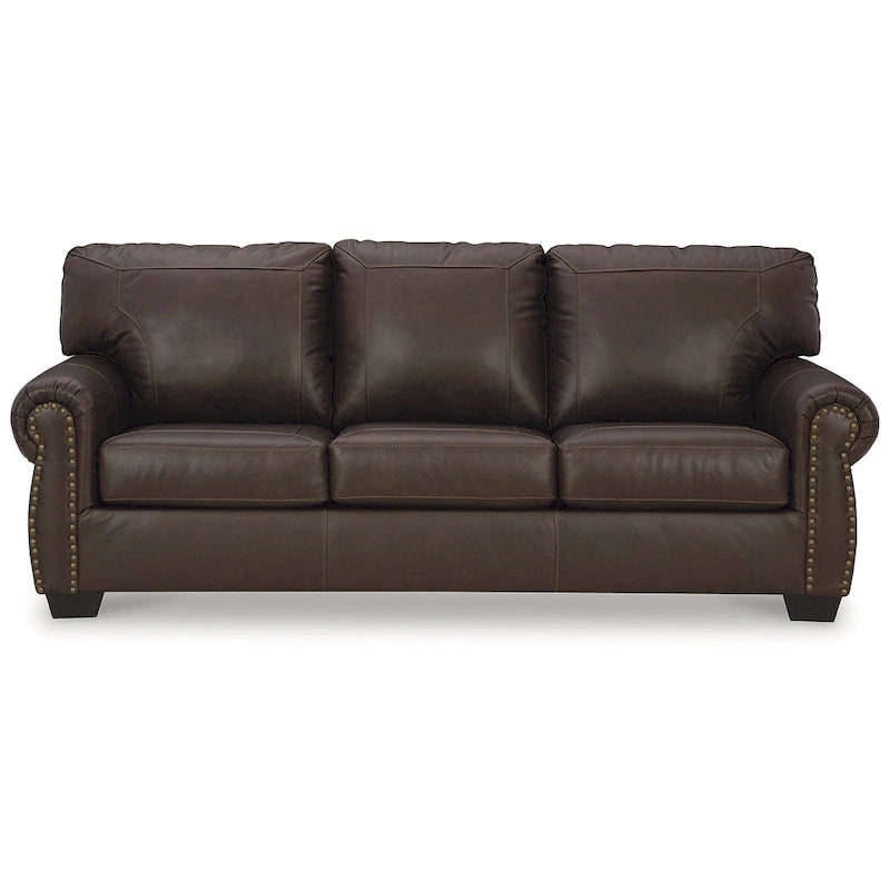 Canapé Signature Design by Ashley Colleton marron foncé – 92L x 40P x 39H