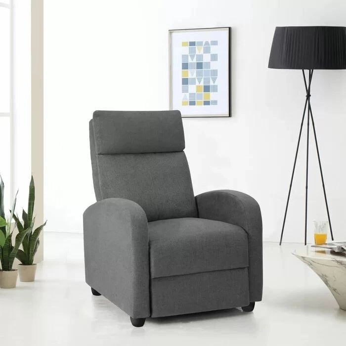Fauteuil inclinable Homall en tissu, canapé inclinable individuel pour salon