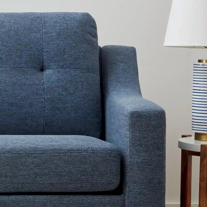 Brookside Ellen 75 Canapé rembourré à accoudoirs incurvés