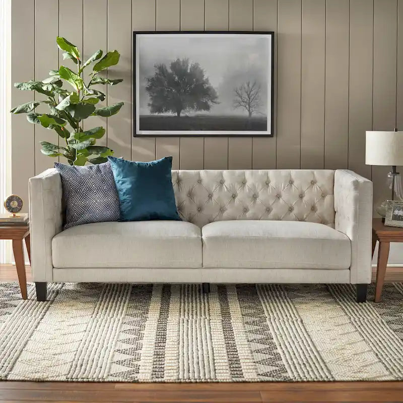 Canapé Lifestorey Modern Chesterfield Back