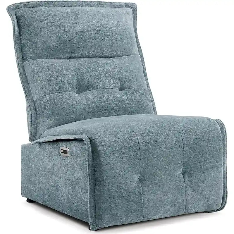 MCombo Fauteuil inclinable électrique sans accoudoirs avec ports USB, encombrement mural de 8,9 cm, fauteuil inclinable électrique pour salon, ALR01