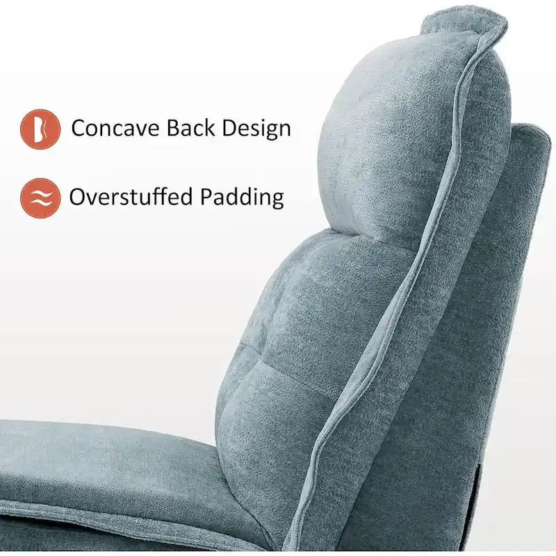 MCombo Fauteuil inclinable électrique sans accoudoirs avec ports USB, encombrement mural de 8,9 cm, fauteuil inclinable électrique pour salon, ALR01