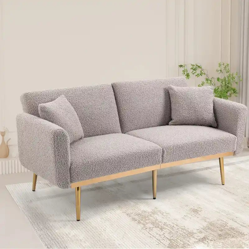 Fauteuil d'appoint sans accoudoirs sectionnel modulaire en lin