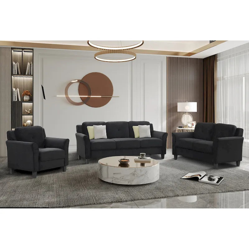 Causeuse de salon deux places - 31.10 x 29.50 x 64.10