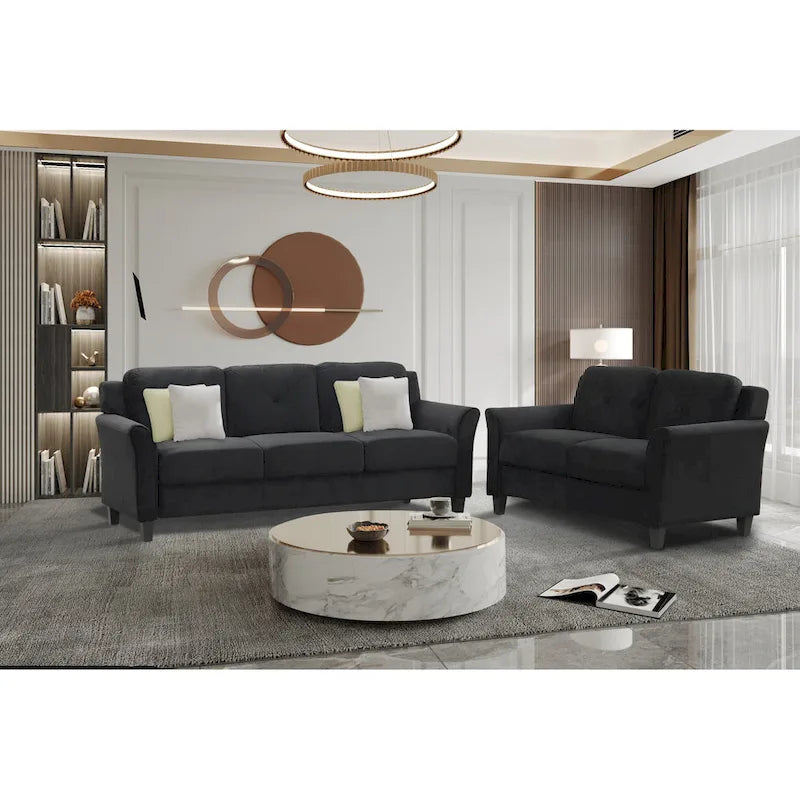 Causeuse de salon deux places - 31.10 x 29.50 x 64.10
