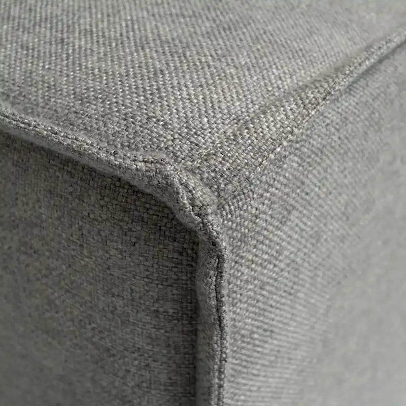 Canapé sectionnel modulaire contemporain, élément d'angle gauche avec accoudoir