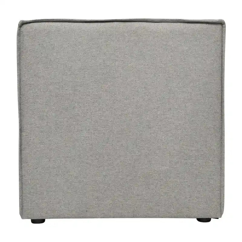 Fauteuil central sans accoudoirs pour canapé modulable contemporain - 36,75P x 28,25L x 28H