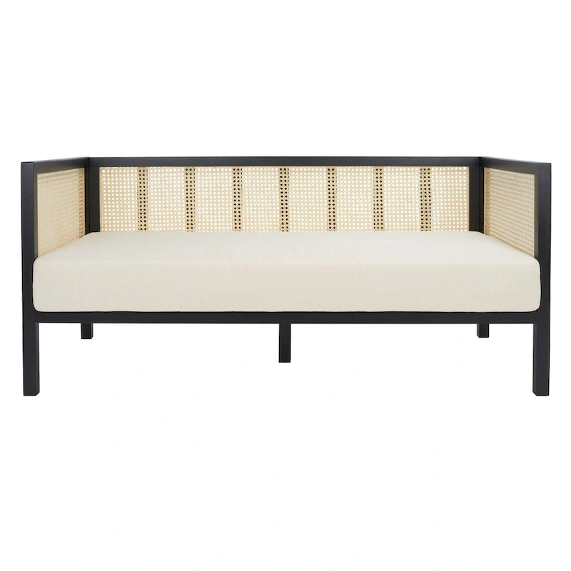 Canapé en rotin SAFAVIEH Mandie - 29 L x 62 P x 30 H - 29Lx62Px29H