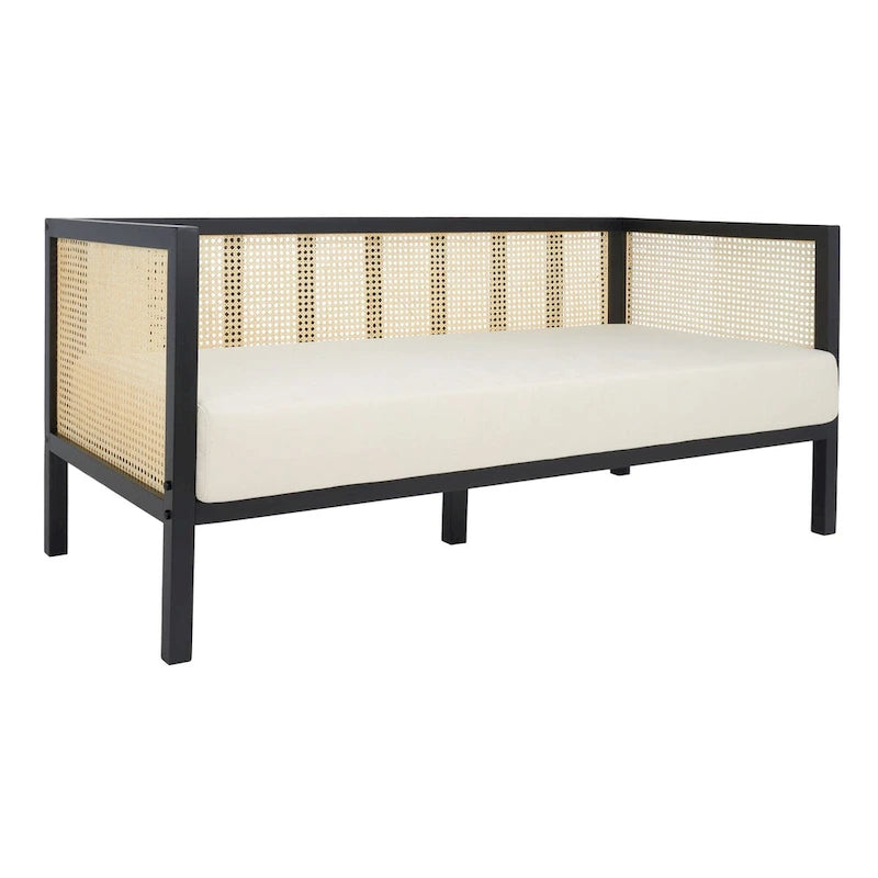 Canapé en rotin SAFAVIEH Mandie - 29 L x 62 P x 30 H - 29Lx62Px29H