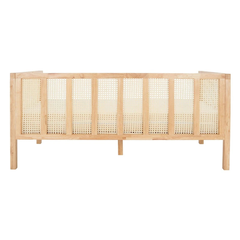 Canapé en rotin SAFAVIEH Mandie - 29 L x 62 P x 30 H - 29Lx62Px29H