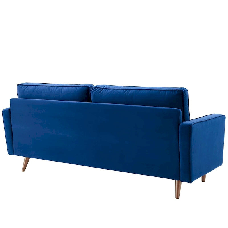 Canapé en velours Carson Carrington Talby