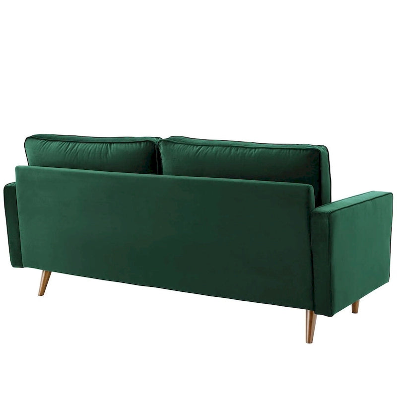 Canapé en velours Carson Carrington Talby
