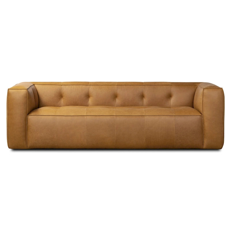 Canapé Capa 92 Poly & Bark - Cuir italien pleine fleur véritable