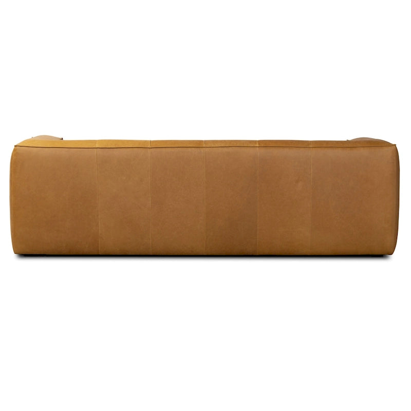Canapé Capa 92 Poly & Bark - Cuir italien pleine fleur véritable