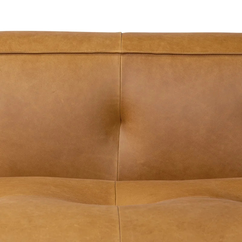 Canapé Capa 92 Poly & Bark - Cuir italien pleine fleur véritable