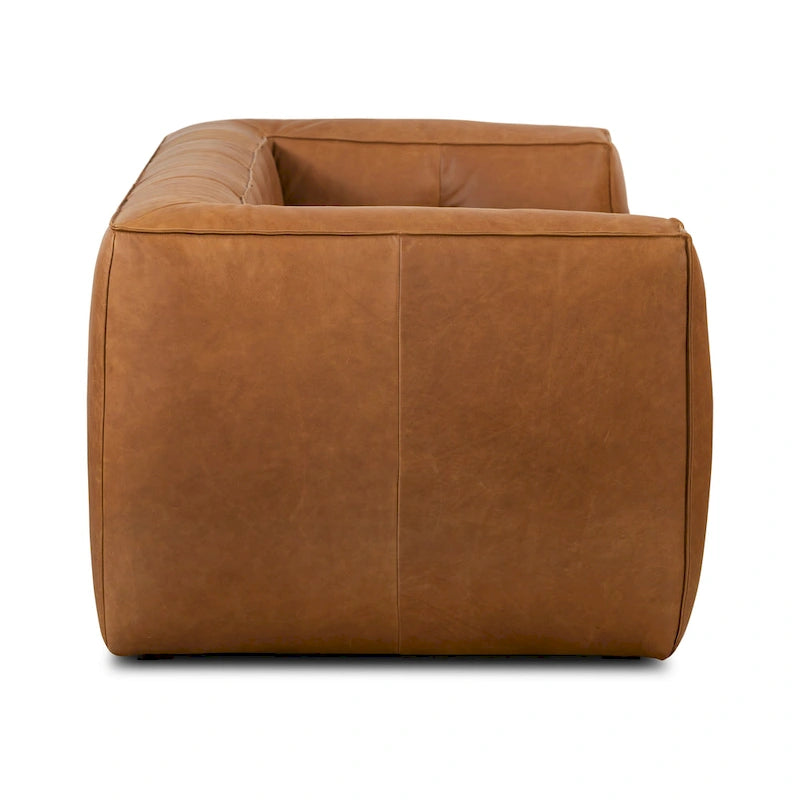 Canapé Capa 92 Poly & Bark - Cuir italien pleine fleur véritable