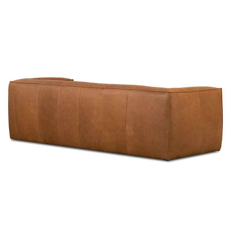 Canapé Capa 92 Poly & Bark - Cuir italien pleine fleur véritable