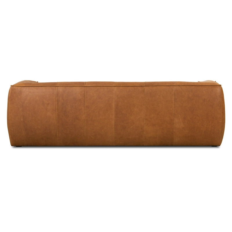 Canapé Capa 92 Poly & Bark - Cuir italien pleine fleur véritable