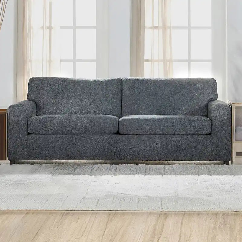 Canapé New Classic Furniture Leo à dossier coussin, Fabriqué aux États-Unis