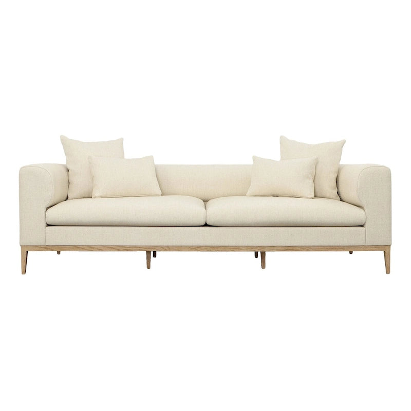 Canapé rembourré Dora 103, beige