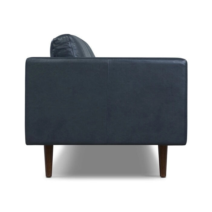Canapé Poly & Bark Napa 88,5 po - Cuir véritable italien