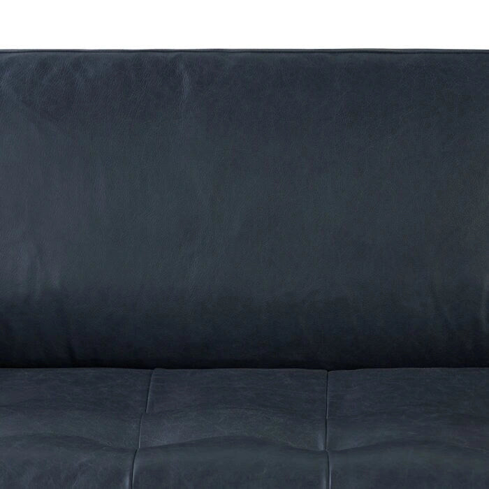 Canapé Poly & Bark Napa 88,5 po - Cuir véritable italien