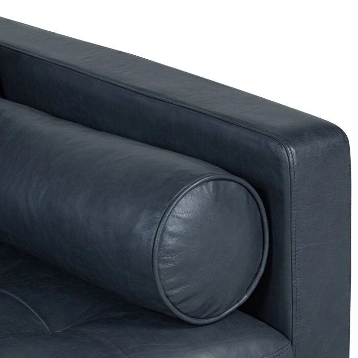Canapé Poly & Bark Napa 88,5 po - Cuir véritable italien