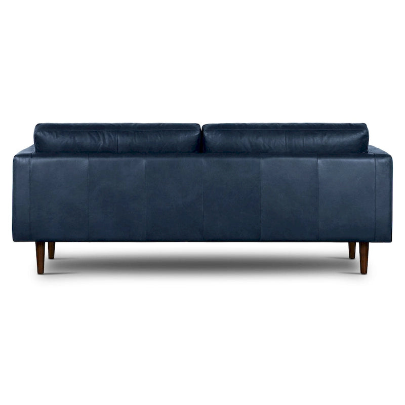 Canapé Poly & Bark Napa 88,5 po - Cuir véritable italien