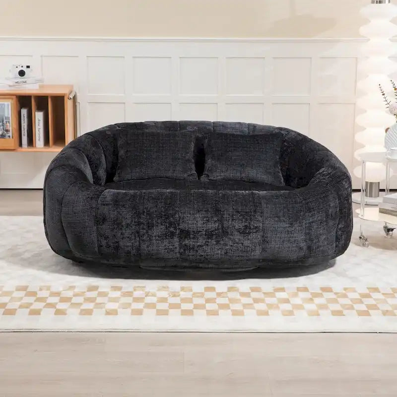 59,06 Canapé paresseux Confort durable Dossier haut