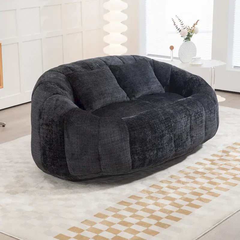 59,06 Canapé paresseux Confort durable Dossier haut