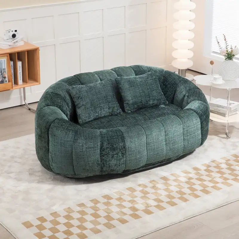 59,06 Canapé paresseux Confort durable Dossier haut
