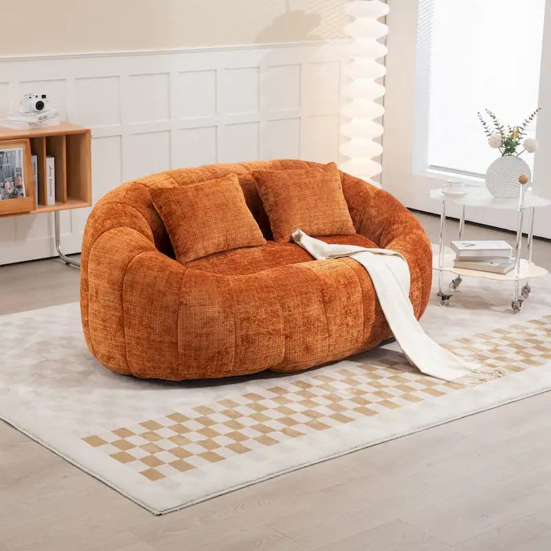 59,06 Canapé paresseux Confort durable Dossier haut