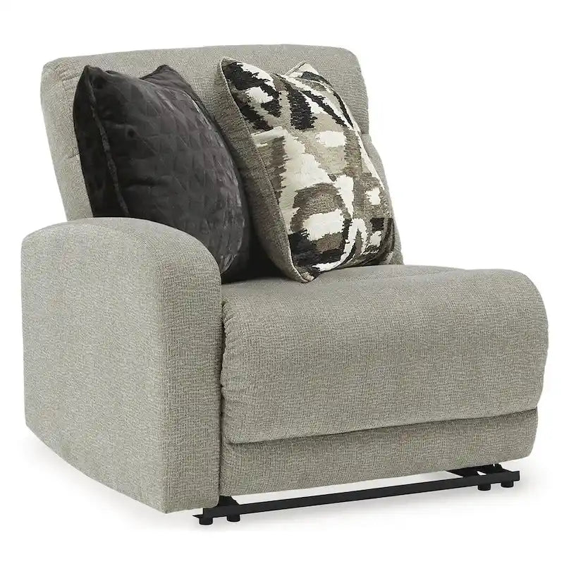Canapé sectionnel inclinable électrique 3 pièces gris Colleyville de Signature Design by Ashley - 109 larg. x 38 prof. x 39 haut.